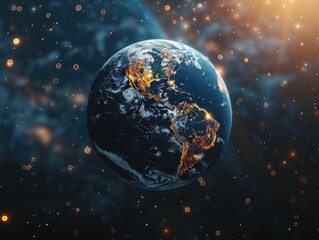 earth in space, earth day