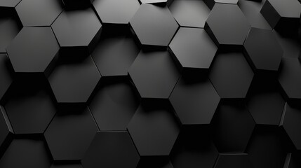 Luxurious abstract black background for modern wallpapers, Ai Generated.