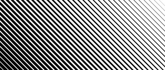 Wall Mural - oblique line halftone gradation texture. fade diagonal stripe gradient background. slanted pattern b