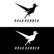 road runner logo design vector art