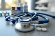 © anantachat - Stethoscope and Pills Close-Up