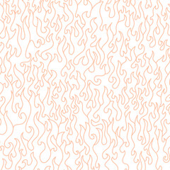 abstract fire background. abstract flame background. doodle fire background. flame seamless pattern.