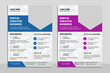 © Visual Logix - Corporate business flyer template design. Simple minimalist corporate business flyer design template.
