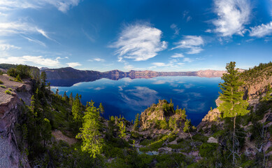 Wall Mural - Clouds Over Crater