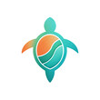 Turtle logo on a transparent background - PNG file
