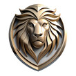 Lion logo on a transparent background - PNG file.

