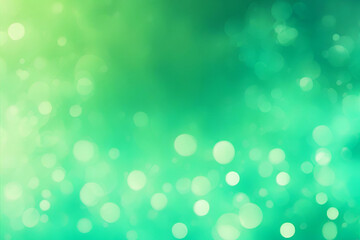 Aquamarine Green bokeh , a normal simple grainy noise grungy empty space or spray texture , a rough abstract retro vibe shine bright light and glow background template color gradient