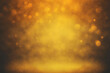 Yellow-orange bokeh , a normal simple grainy noise grungy empty space or spray texture , a rough abstract retro vibe shine bright light and glow background template color gradient