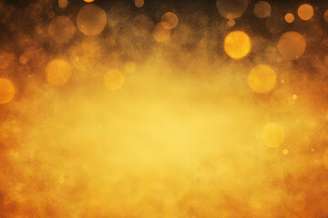 Yellow-orange bokeh , a normal simple grainy noise grungy empty space or spray texture , a rough abstract retro vibe shine bright light and glow background template color gradient