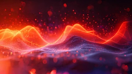 Electromagnetic Waves Sparking Current Flow. Concept Electromagnetic Waves, Current Flow, Sparking, Technology, Physics