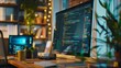 © Ameer - Frontend web development: detailed java and java script code for website creation - A programming concept showcase