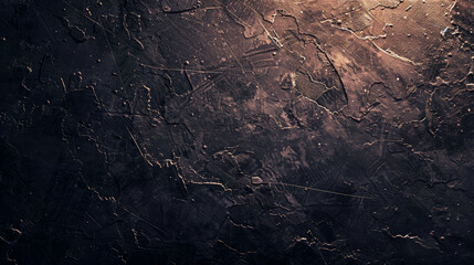 Wall Mural - Black grunge textured background with distressed finish.