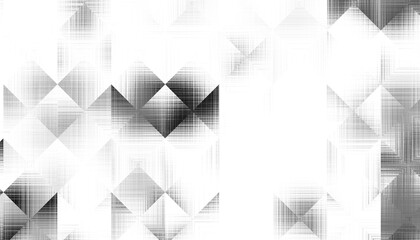 Aufkleber - Modern abstract transparent background texture with layers of black and gray transparent material in triangle diamond and squares shapes in