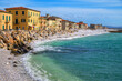 Marina di Pisa waterfront and beaches, Tuscany, Italy