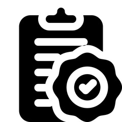 Sticker - clipboard icon