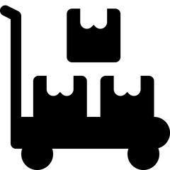 Sticker - trolley icon