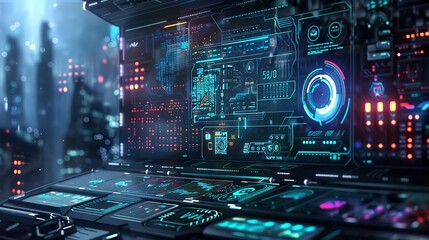 Wall Mural - innovative web design and development - modern programming and coding technologies in action