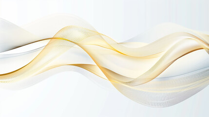 Wall Mural - Wave with lines  wave element for design. Digital frequency track equalizer. Stylized line art background. Speaking sound wave.  wave lines flowing dynamic gold background. 