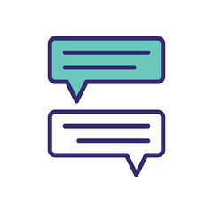 Communication vector icon