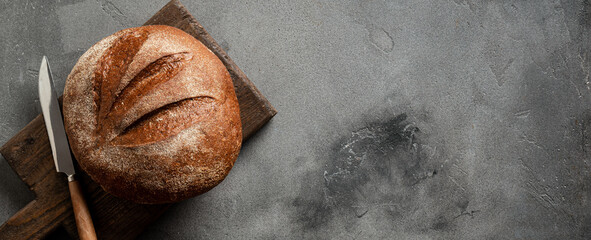 Wall Mural - Fresh Sourdough Bread