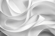 Elegant and serene abstract monochrome wave patterns with soft lighting and graceful curves perfect for modern wallpaper and contemporary design backgrounds
