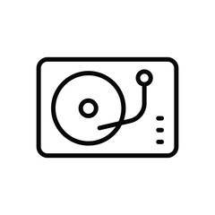 Poster - Record vector icon