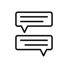 Communication vector icon