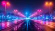 Cybernetic street lighting, adaptive, energy efficient, illuminating smart cities