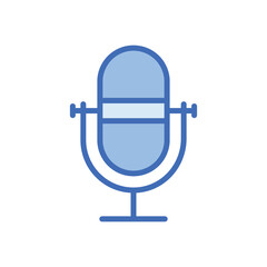 Poster - Mic vector icon