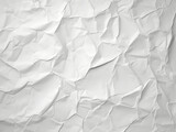 Fototapeta Londyn - White Paper Texture background. Crumpled white paper abstract shape background with space paper for text	