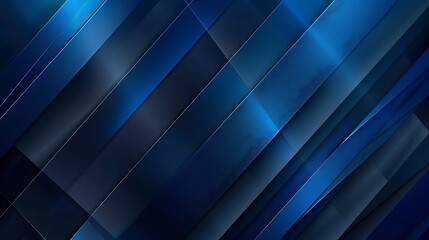 Wall Mural - Dark blue abstract background geometry shine and layer element for presentation design