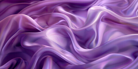 Wall Mural - purple silk background with waves and folds. Elegant elegant background for design, presentation or print on paper, fabric, wallpaper, 