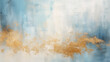 abstract rough blue white gold art painting texture