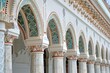 Ornate Arches and Columns of a Moorish Revival Building. Islamic Architecture, Mosque