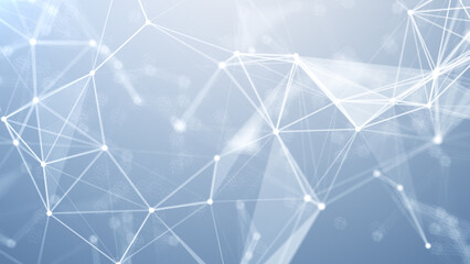 Canvas Print - abstract technology, innovations, business and finance background. digital connections concept of li