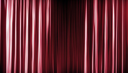 Shaded Bottom Deep Red Curtain background presentation drape cinema theatre spot stage illustration illuminated abstract performance famous dramatic entry event celebration solemn tight festive