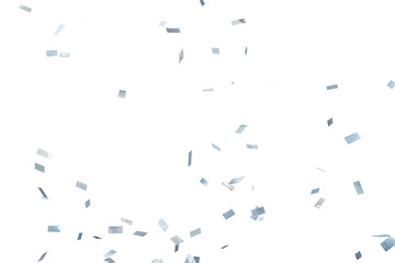 Silver confetti patterned background design element