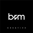 BRM Letter Initial Logo Design Template Vector Illustration