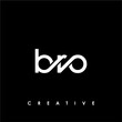 BRO Letter Initial Logo Design Template Vector Illustration