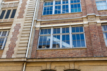 Wall Mural - facade of an old building