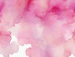 Abstract pink watercolor background. Texture paper. Hand drawn illustration.
