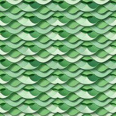 Wall Mural - Modern universal minimalist artistic seamless 3d light green pattern