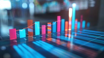 Aufkleber - Analysis of business concept statistics. Financial planning. Financial analysis. Management strategy.