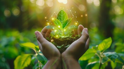 Poster - SDGs. Sustainable development goals. Green technologies. Environmental technology concepts.
