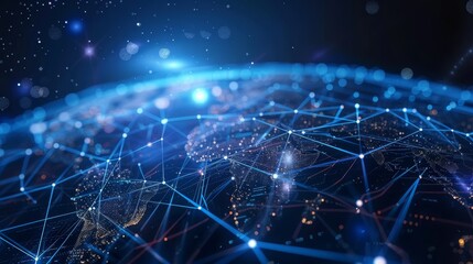 Poster - Digital transformation of the global communication network.