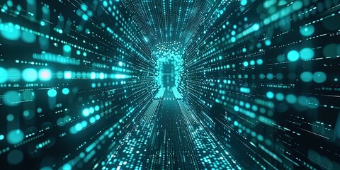 Digital technology abstraction, computer system from the inside, background, wallpaper, template.