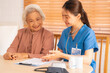 © chokniti - Prioritizing Mental Health: Asian Seniors Receive Expert Care at Hospital Clinics, Consultations with Professional Practitioners Ensuring Comprehensive Diagnosis and Treatment Coverage