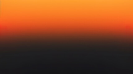 Canvas Print - black and orange gradient background