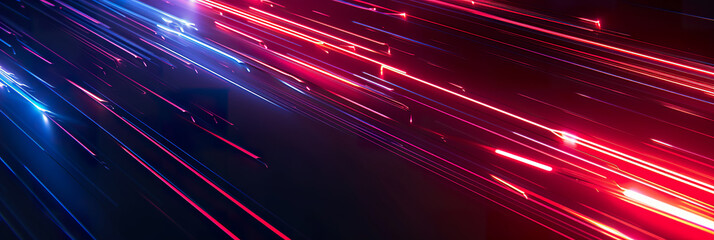 Futuristic abstract gaming wallpaper red and blue