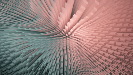 pink and blue
